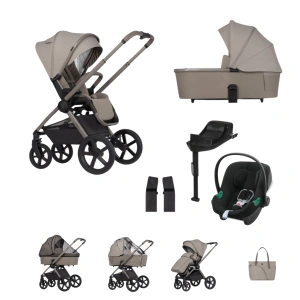 VENICCI akční set Upline 2 Taupe + Aton B2 i-Size + základna + adaptér