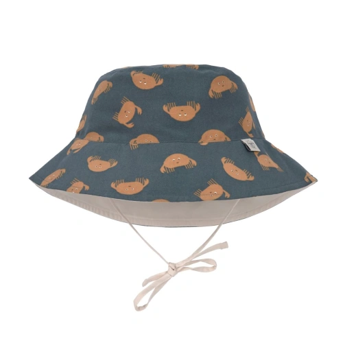 LÄSSIG klobouček Sun Protection Bucket Hat crabs blue
