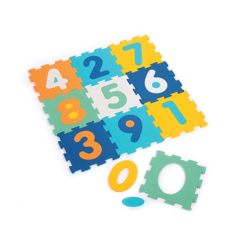LUDI puzzle pěnové 90x90cm Čísla