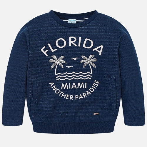 MAYORAL chlapecká mikina Florida modrá