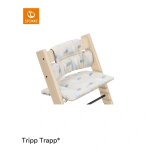 STOKKE polštářek Tripp Trapp Classic Cushion Birds Blue OCS
