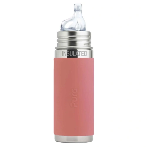 PURA Nerezová láhev s pítkem 325 ml