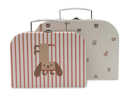 JOLLEIN kufřík sada 2ks Animal Friends pes