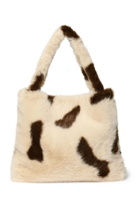 STUDIO NOOS Faux Fur MOM BAG - Holy Cow
