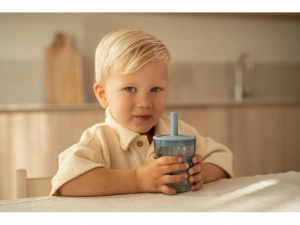 LITTLE DUTCH kelímek s brčkem 250 ml Forest Friends (2)