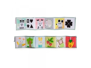 TAF TOYS Knížka 3v1 pro nejmenší