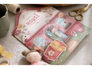 LITTLE DUTCH knížka se samolepkami Dům Rosa (3)