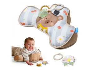 TAF TOYS polštářek pro hru na bříšku Medvěd (1)
