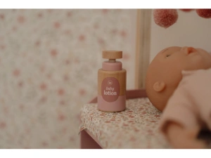 LITTLE DUTCH přebalovací pult pro panenky dřevěný Soft Flowers (9)