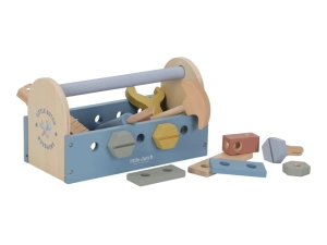 LITTLE DUTCH box s nářadím dřevěný Blue (2)