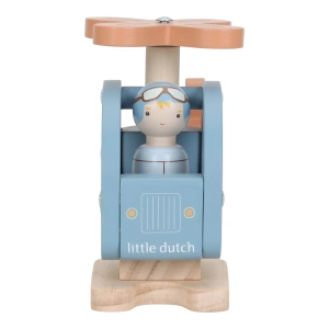 LITTLE DUTCH helikoptéra dřevěná (6)