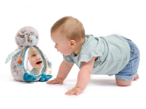 LUDI plyšový kiwi se zrcátkem (1)