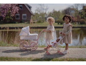 LITTLE DUTCH kočárek pro panenky Soft Flowers (10)