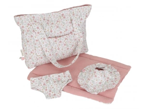 LITTLE DUTCH přebalovací taška pro panenky Soft Flowers (3)