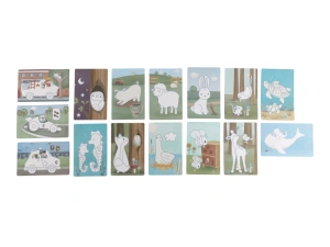 LITTLE DUTCH kreslicí tablet Blue Forest Friends (10)