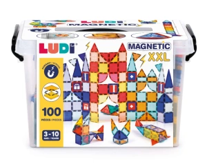 LUDI magnetická stavebnice XXL 100 ks (3)