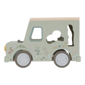 LITTLE DUTCH auto s vkládacími tvary dřevěné Safari Friends (5)