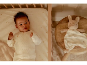 LITTLE DUTCH muchláček králíček Newborn Naturals (3)