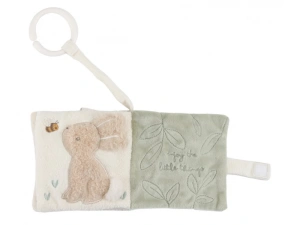 LITTLE DUTCH závěsná textilní knížka s aktivitami Newborn Naturals (4)