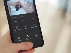 BÉABA video chůvička ZEN premium white bílá (8)
