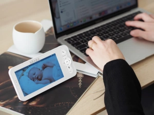 BÉABA video chůvička ZEN premium white bílá (9)