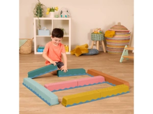 B-TOYS překážková dráha Balance & Hop 10 ks (8)