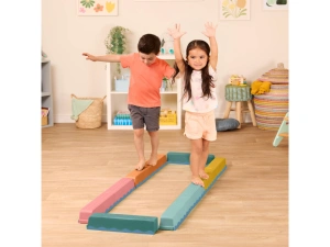 B-TOYS překážková dráha Balance & Hop 10 ks (6)