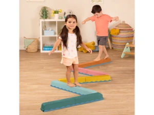 B-TOYS překážková dráha Balance & Hop 10 ks (5)