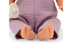 LULLABABY panenka v overalu s čelenkou 35 cm (6)