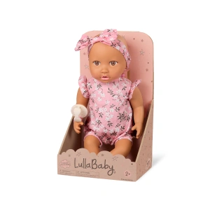 LULLABABY panenka v overalu s čelenkou 35 cm (6)