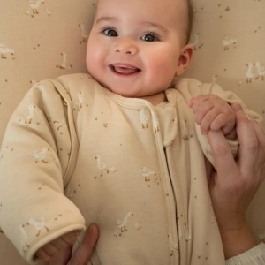 LITTLE DUTCH spací pytel s oddělitelnými rukávy Husa Newborn Naturals (3)