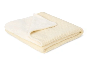 LITTLE DUTCH deka pletená / fleece 70x100 cm Pure (4)