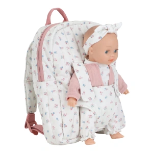 LITTLE DUTCH batůžek s nosítkem pro panenky Pink (1)